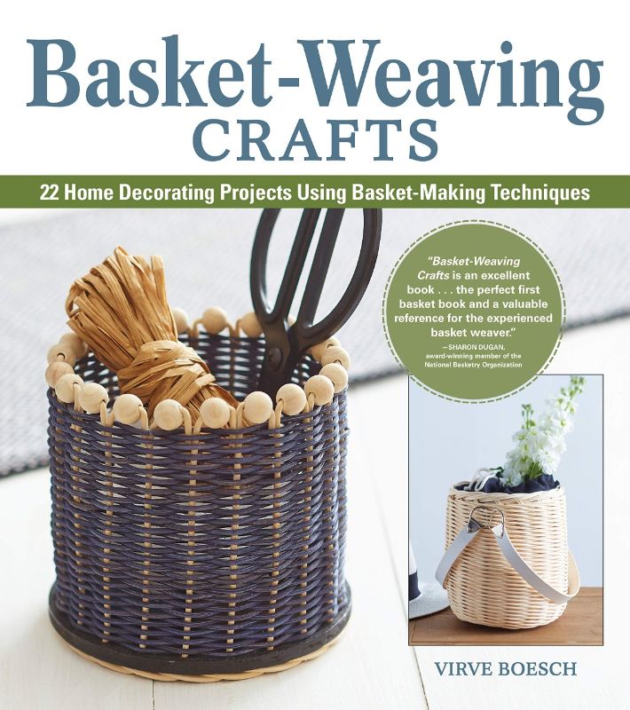 Comprehensive guide to basket weaving with 22 beginner-friendly projects and stunning photography by Virve Boesch.