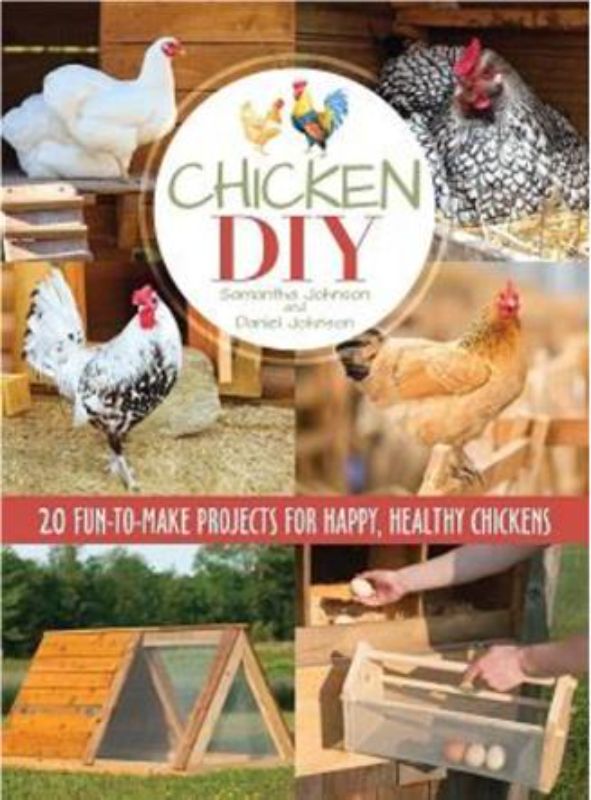 Comprehensive guide 'Chicken DIY' with plans for coops and projects, ideal for beginner and experienced chicken farmers.