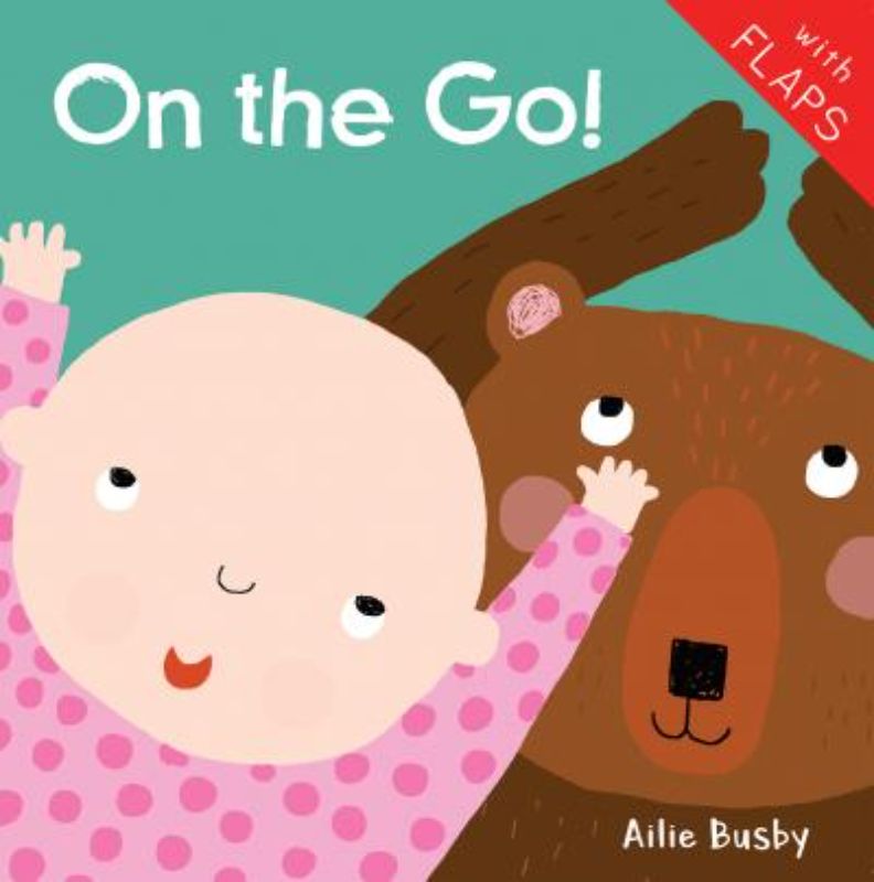 Engaging hardback board book for infants featuring vibrant flaps to lift, promoting discovery and emotional development.