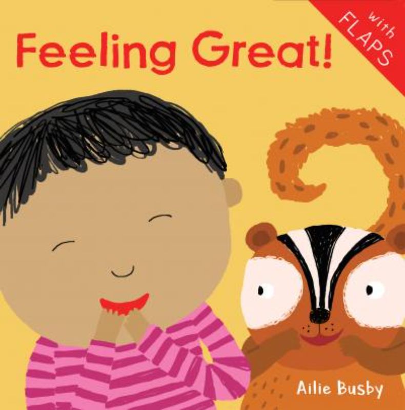 Engaging board book for babies with colorful illustrations, flaps to lift, perfect for early emotional and social development.