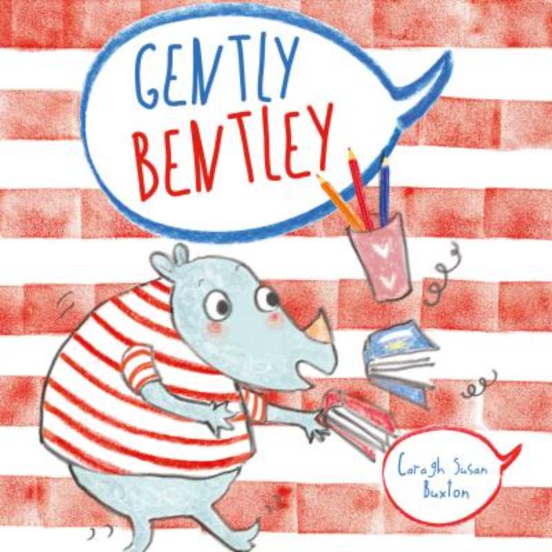 Gently Bentley: Charming children's book about a clumsy rhino learning to be gentle, with vivid illustrations and engaging lessons.
