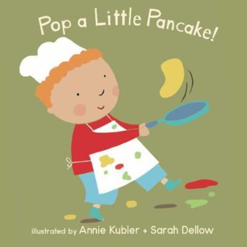 Hardback children's book 'Baby Rhyme Time: Pop a Little Pancake' features vibrant illustrations and interactive nursery rhymes for babies.