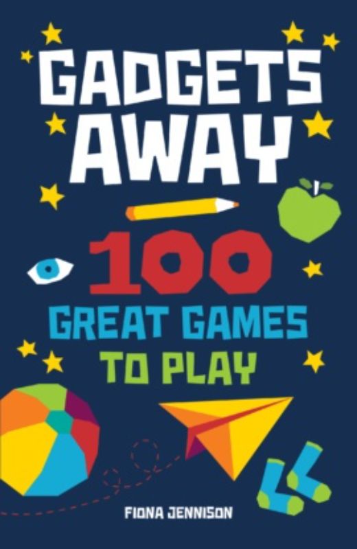 Hardback activity guidebook for families, featuring 224 pages of fun games and activities for screen-free entertainment.