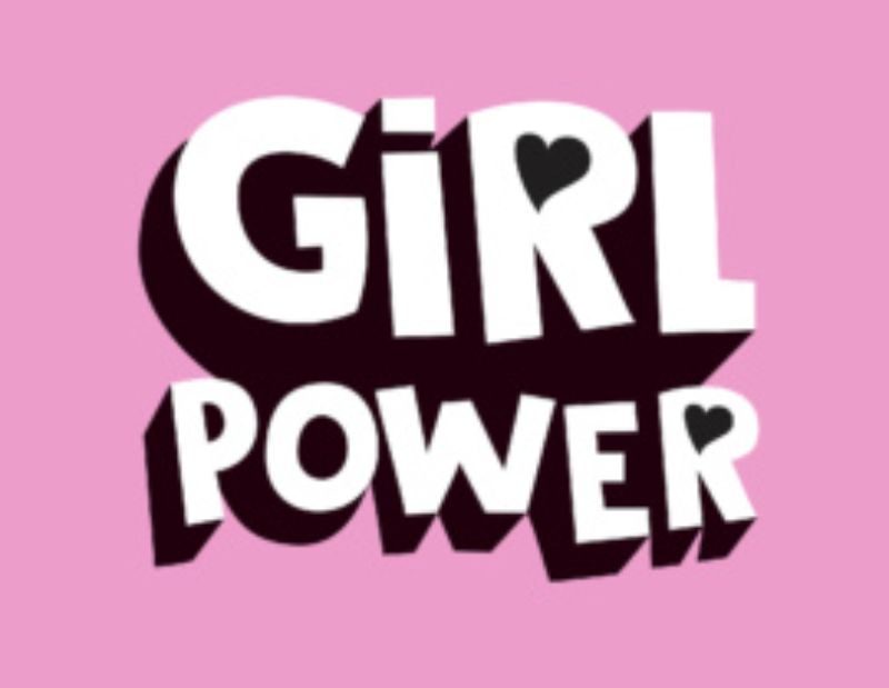 Empowering book 'Girl Power' with inspiring quotes from influential women to motivate and uplift young girls.