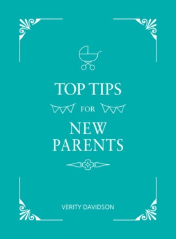 Hardback guide for new parents, featuring practical tips on baby care, routines, and managing parenthood challenges.