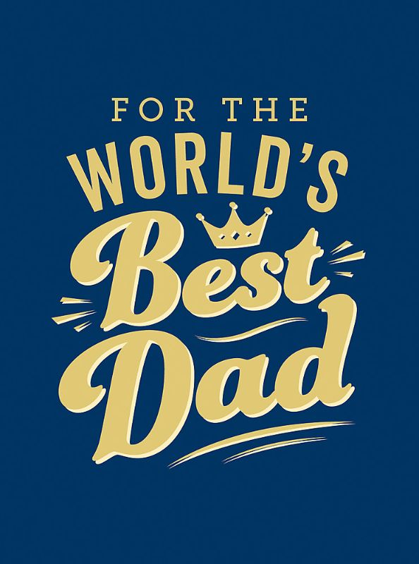 Heartfelt hardback book for dads, featuring 160 pages of quotes and messages to express love and appreciation.