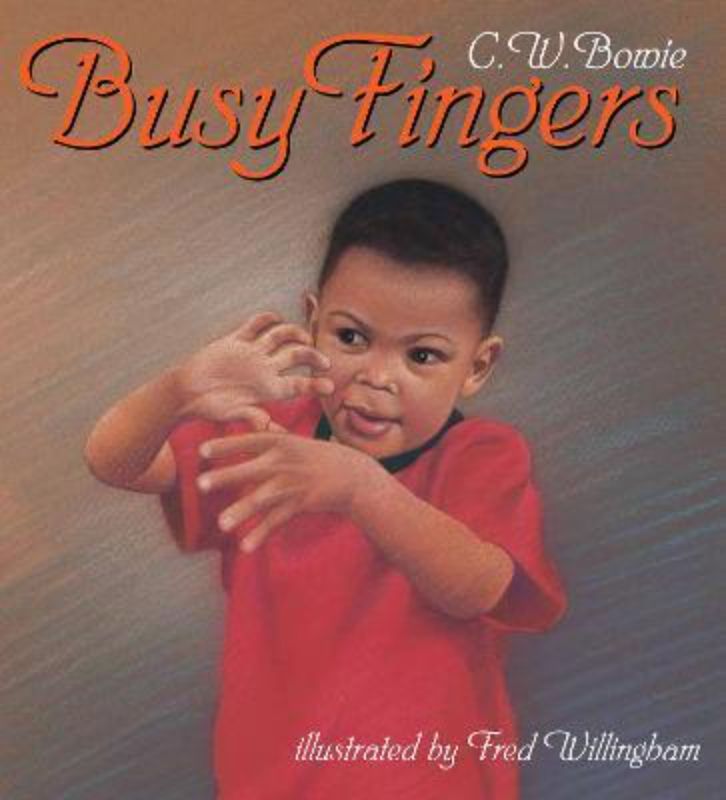 Engaging children's picture book 'Busy Fingers' features vibrant illustrations that promote motor skills through playful activities.
