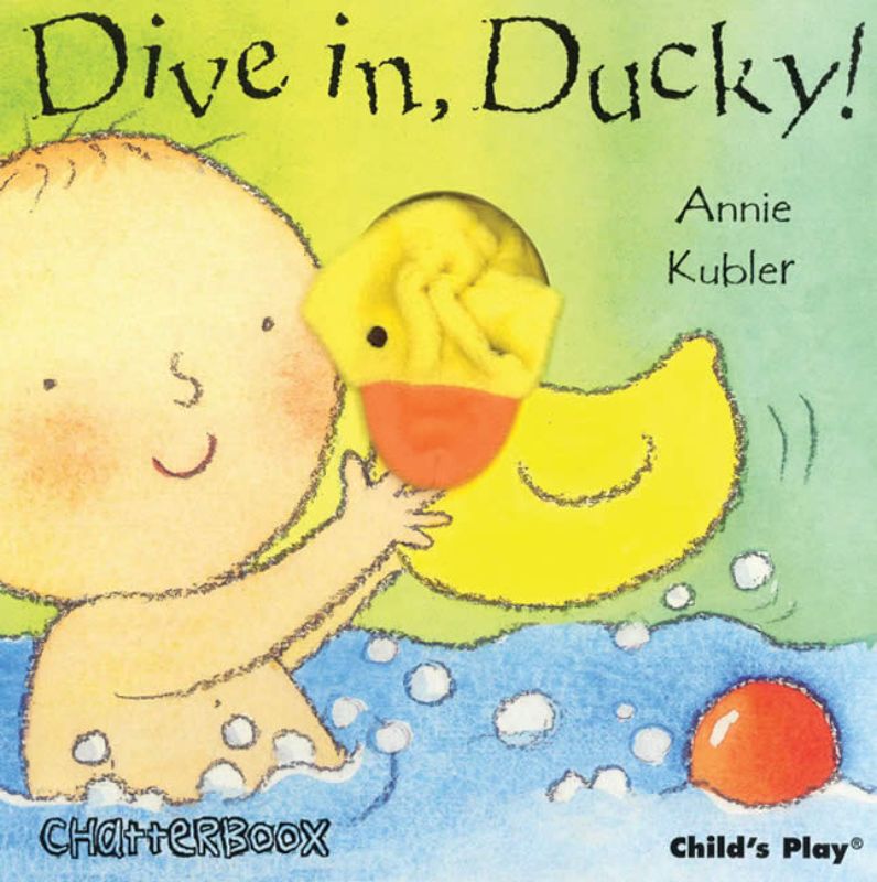 Illustrated board book featuring Ducky's bath time rhymes, encouraging early language development and parent-child bonding.