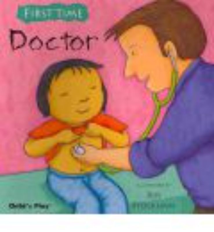 Illustrated children's book "Doctor" by Jess Stockham, easing fears about doctor visits through engaging narratives and visuals.
