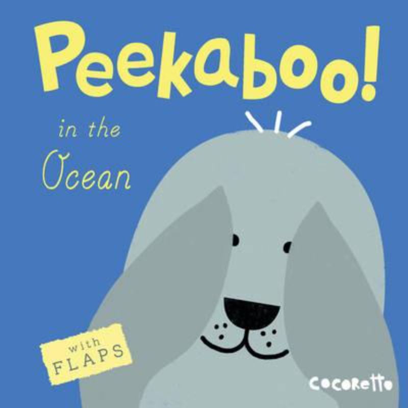 Interactive children's book featuring colorful ocean creatures and flaps to lift for engaging discovery and learning.
