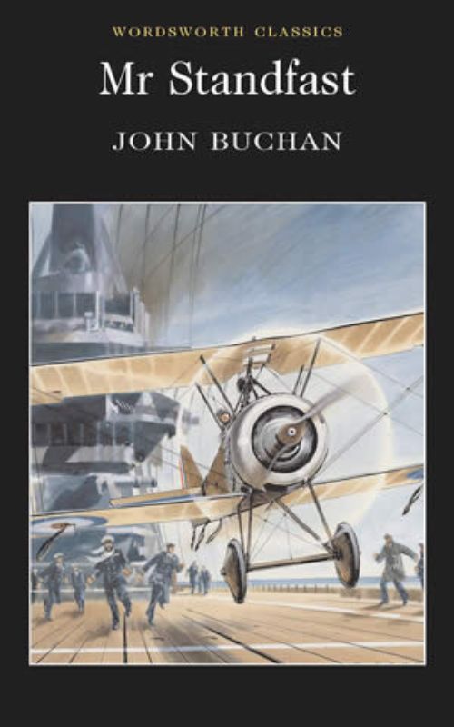 Cover of 'Mr Standfast' by John Buchan, a thrilling 288-page novel on adventure and intrigue.