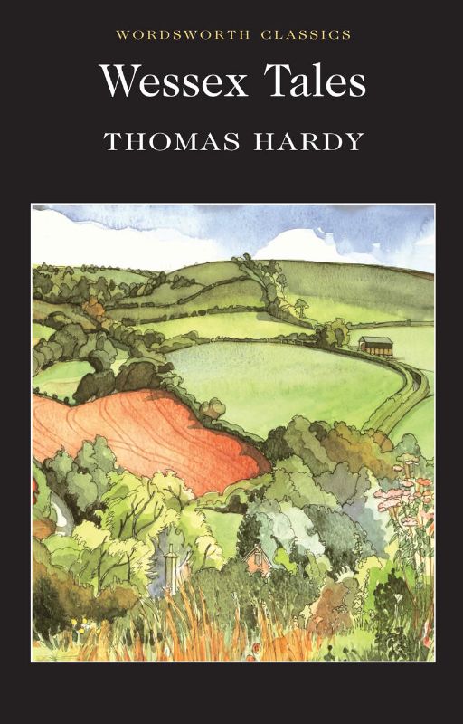 Wessex Tales by Thomas Hardy: a compact paperback with 224 pages of captivating narratives from rural England.
