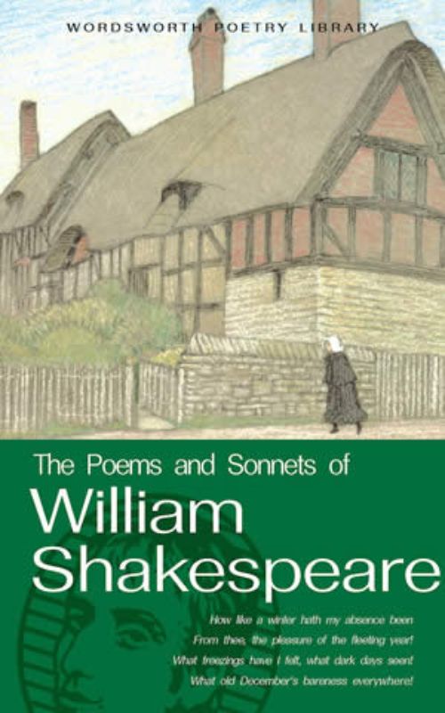 Cover of "Poems and Sonnets of William Shakespeare," showcasing a curated collection of timeless poetry and profound insights.