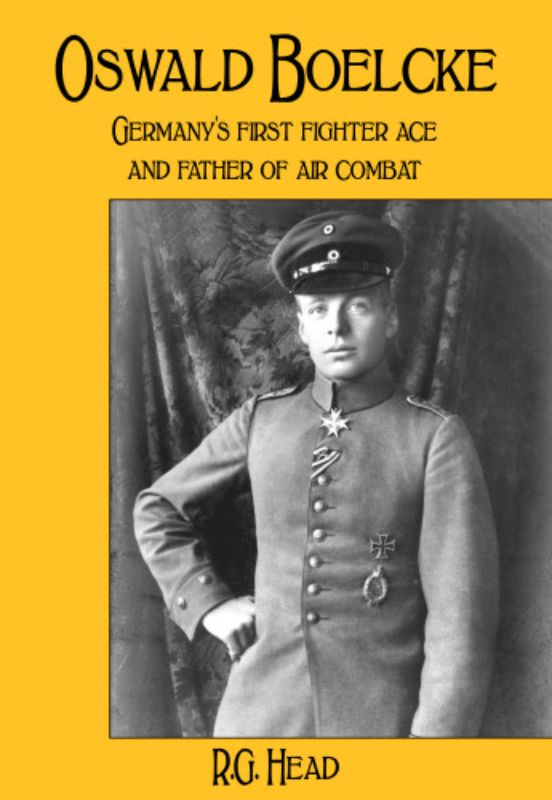 Hardback biography of Oswald Boelcke, Germany's first ace in WWI, featuring 192 illustrated pages on his aerial tactics and legacy.