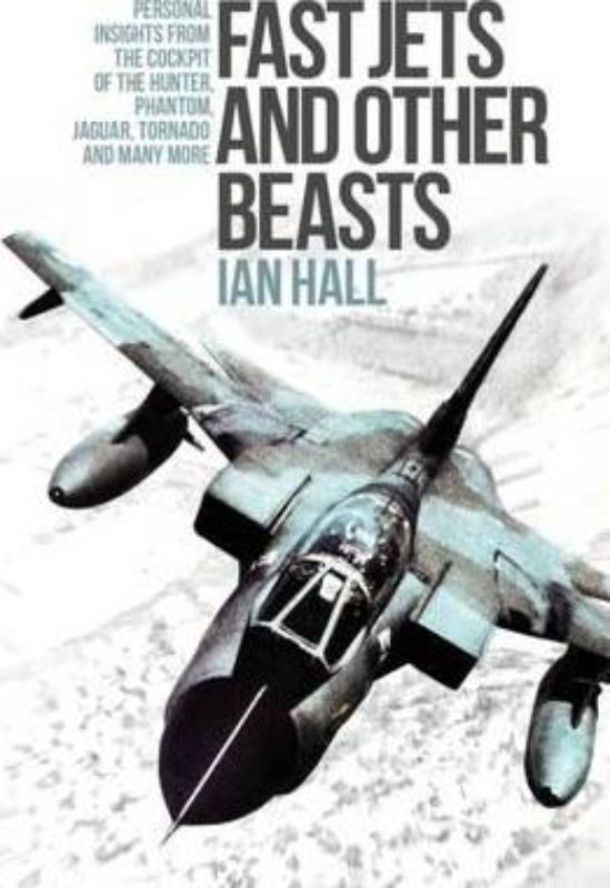 Hardback memoir detailing Ian Hall's 32-year RAF flying career with iconic jets and personal reflections on military aviation.