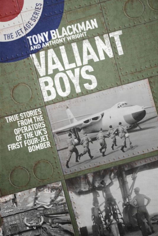 A paperback book detailing the history and accounts of Britain's first V bomber, the Valiant, by Tony Blackman.