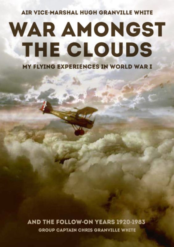 Memoir 'War Amongst the Clouds' depicts pilot Hugh White's WWII aerial experiences and survival against the odds.