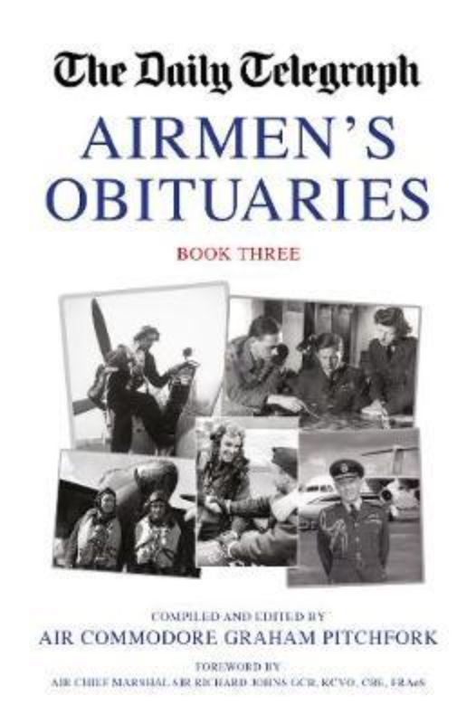 Hardback book featuring 91 obituaries celebrating legendary aviators and their heroic contributions to aviation history.