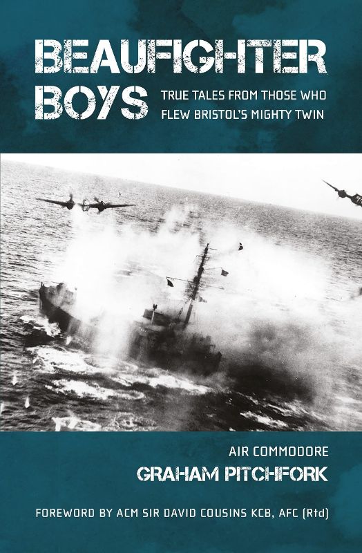 Paperback biography of Beaufighter Boys by Graham Pitchfork, detailing WWII aircrew experiences with original photographs.