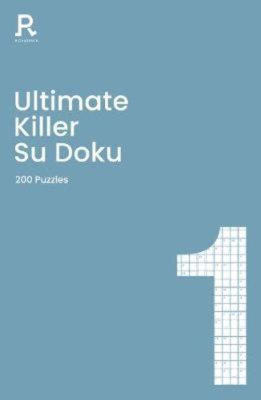 Ultimate Killer Su Doku PB featuring 200 challenging puzzles in a portable paperback format, ideal for puzzle enthusiasts.