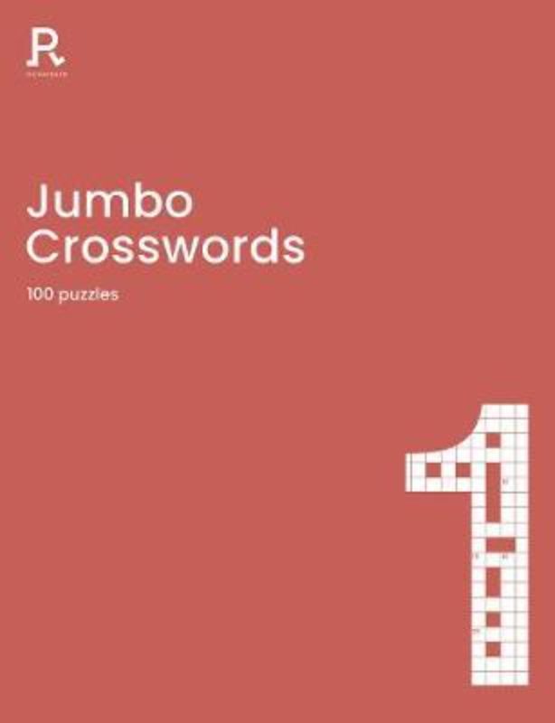 Jumbo Crosswords Book 1: 100 large-print puzzles with 21x21 grids for easy solving, perfect for all ages and puzzle enthusiasts.