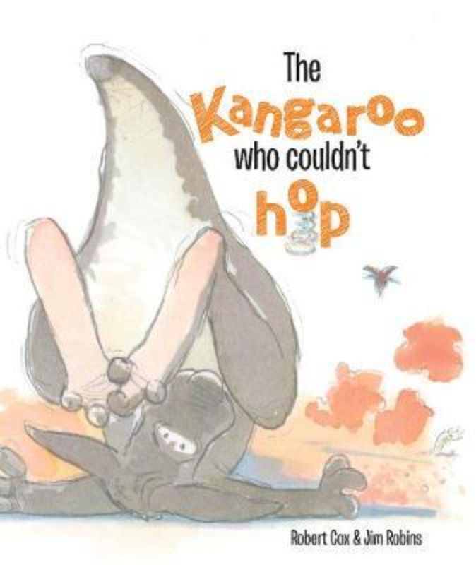Cover of 'The Kangaroo Who Couldn't Hop', a children's book about Keith's journey to acceptance and resilience.