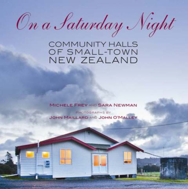 A vibrant tribute to New Zealand's small towns, highlighting community halls and their cultural significance through storytelling.