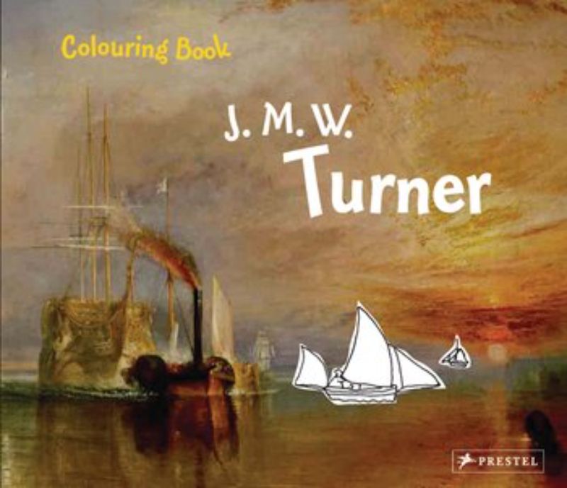 Colouring Book J M W Turner featuring 32 pages of iconic art for kids to creatively explore and enjoy.