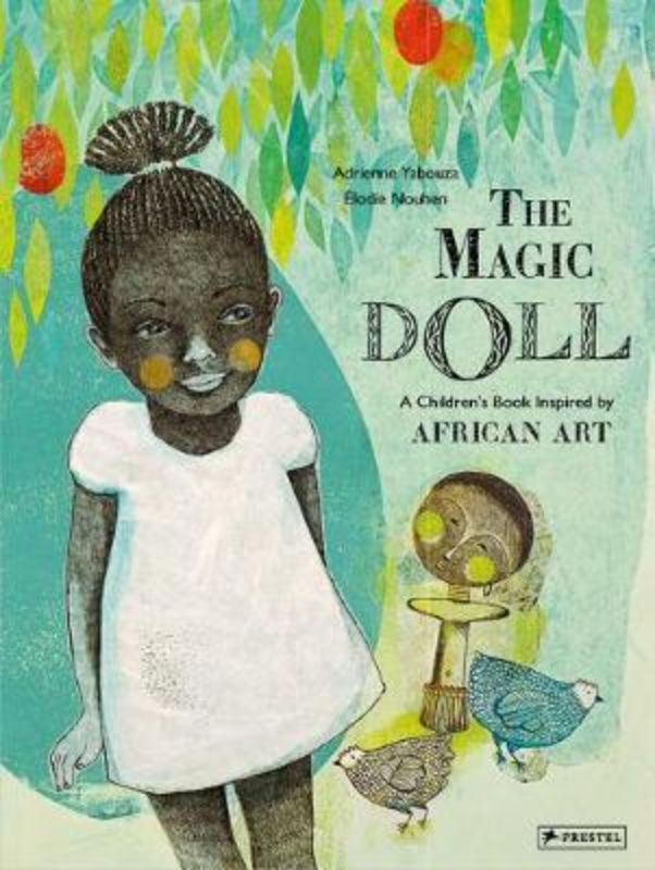 A beautifully illustrated hardback book depicting a girl's enchanting story of motherhood and cultural heritage in West Africa.