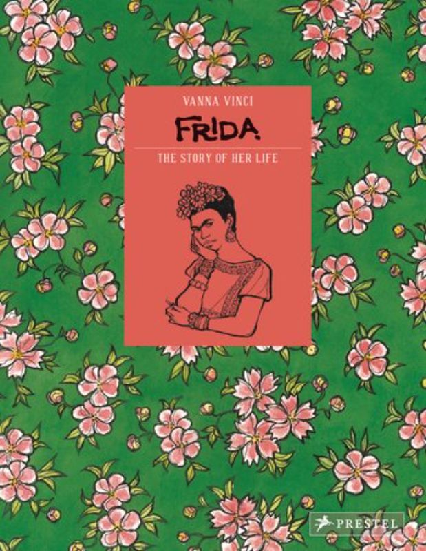 Illustrated biography of Frida Kahlo, showcasing her vibrant life through detailed art and rich narratives.