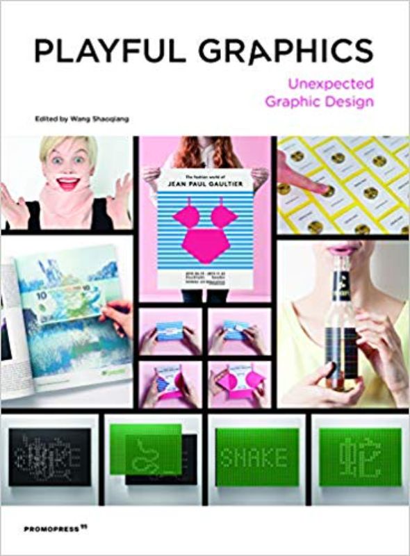 A vibrant 240-page paperback showcasing interactive graphic design projects that promote user engagement and creativity.