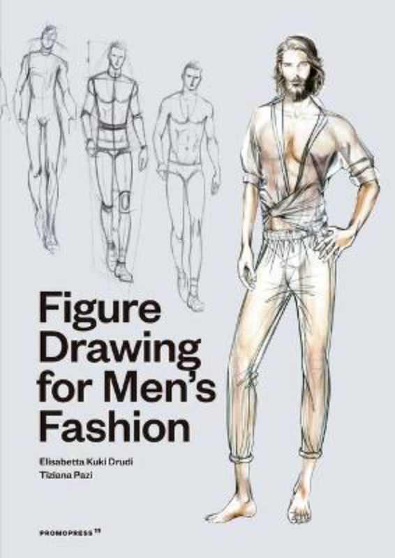 Comprehensive guide for aspiring fashion illustrators focusing on realistic male figure drawing and fabric representation.