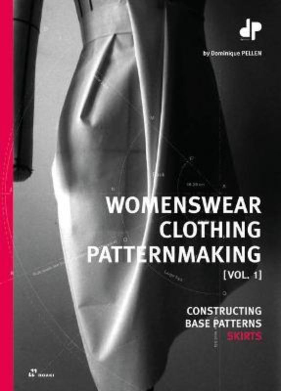 Comprehensive patternmaking guide by Dominique Pellen for designing various skirt styles, enhanced with video links.