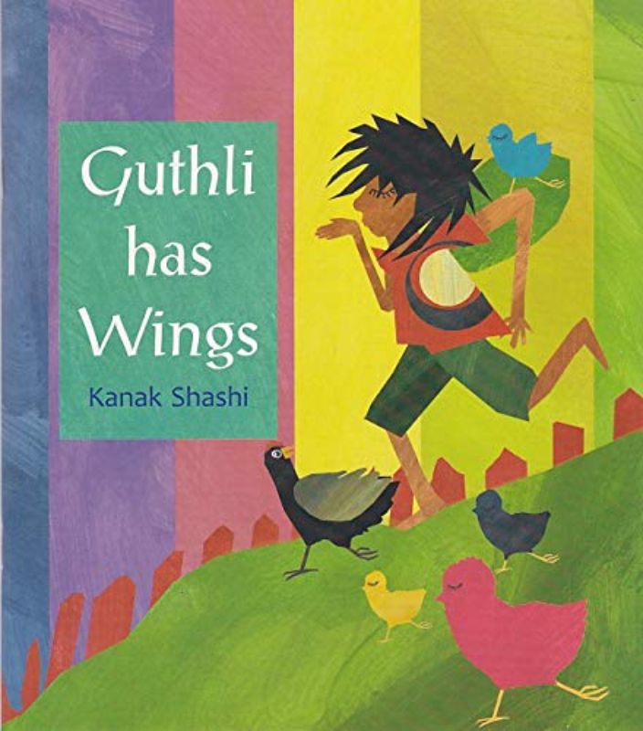 Illustrated children's book 'Guthli Has Wings' explores self-discovery and gender identity through engaging cutout art.