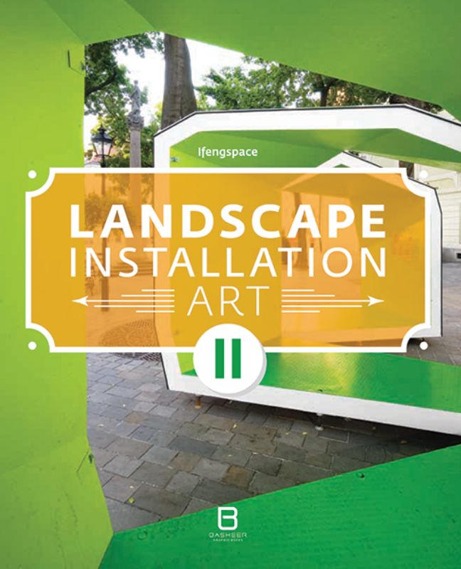Hardback book featuring innovative global landscape installations, with vivid photography and insightful commentary.