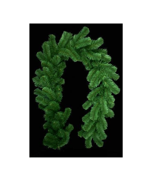 Artificial 1.8m Pine Garland, perfect for festive decor, easily customizable color, ideal for indoor and outdoor use.