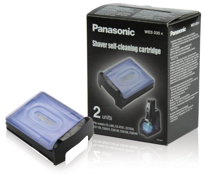 Panasonic Shaver Cleaning Cartridge - 2 Pack