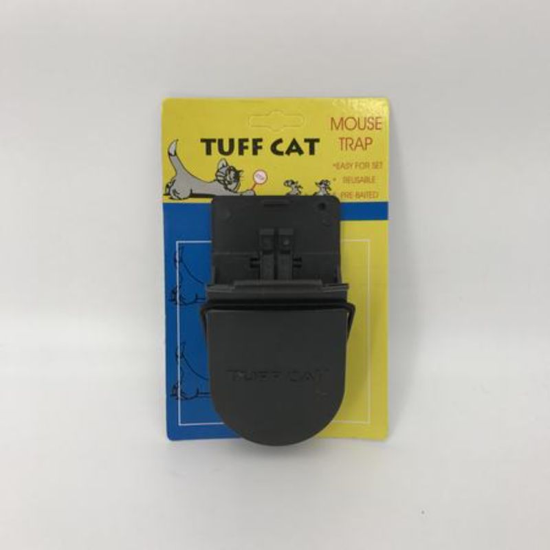 Set of 12 Tuff Cat mouse clips featuring playful cat designs for organized cable management in any workspace.