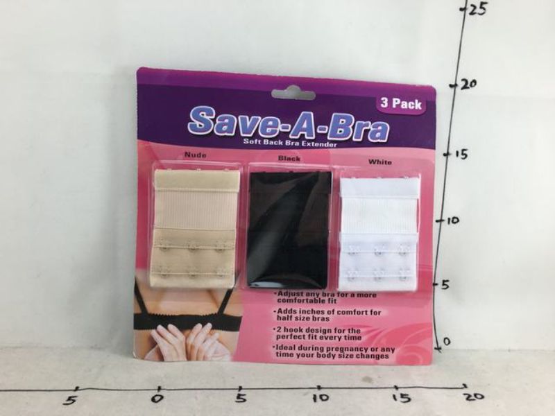 Bra extender pack with 12 pieces for customizable comfort, enhancing fit and extending lifespan of bras.