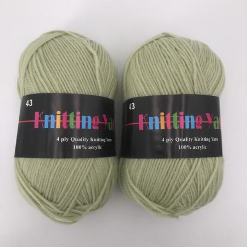 Premium #43 knitting yarn pack of 6 (100g each) in a luxurious shade, perfect for all your crafting projects.