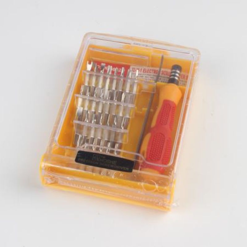Premium 12-set Screw Drive Set with ergonomic handles, durable materials, ideal for DIY and professional tasks.