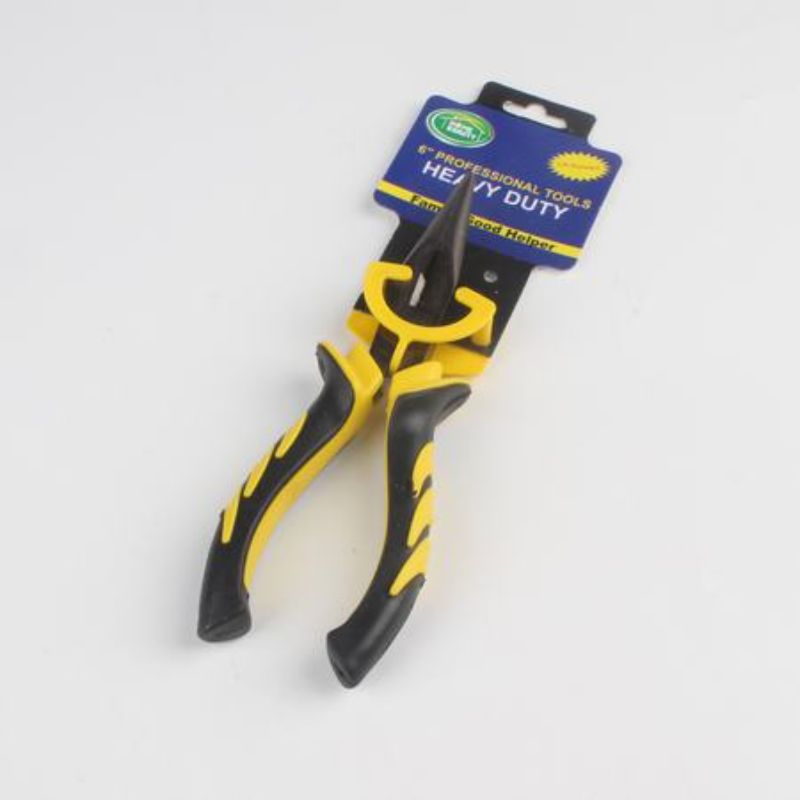 Set of 12 6" nipper pliers offering precision for crafting, jewelry, and assembly tasks with ergonomic design for comfort.