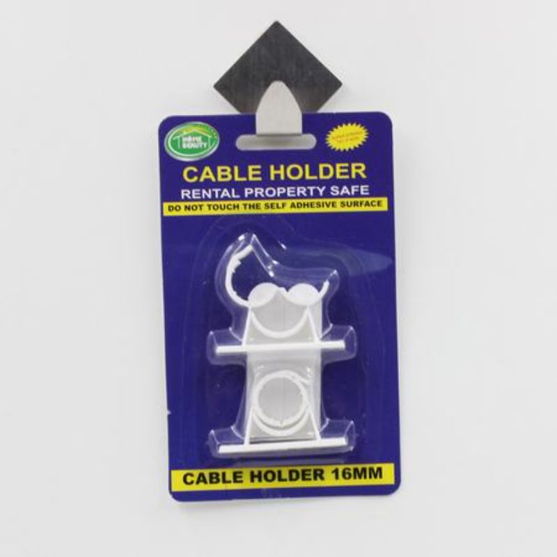 Twelve durable cable holders from Smartfox NZ for organizing and managing cords, reducing clutter at home or office.