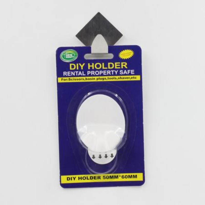 Set of 12 compact shaver holders (5x6cm) designed for organization and stability in bathrooms or travel.