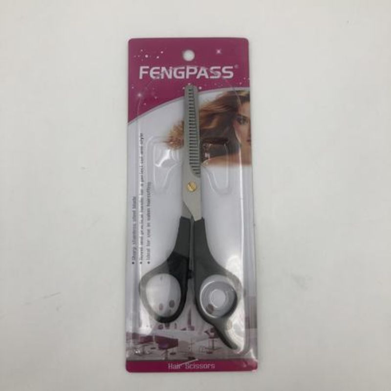 Set of 12 premium 6.5" hair cut scissors, stainless steel, designed for precision and comfort in professional and home grooming.