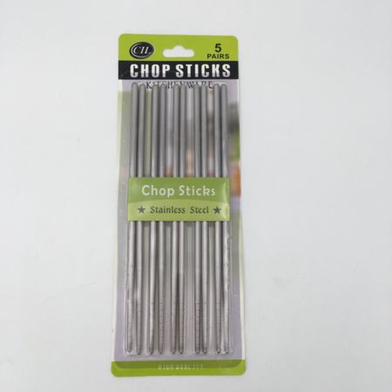 Premium stainless steel chopsticks in a 60-pair pack, stylish, eco-friendly, and perfect for any Asian cuisine meal.