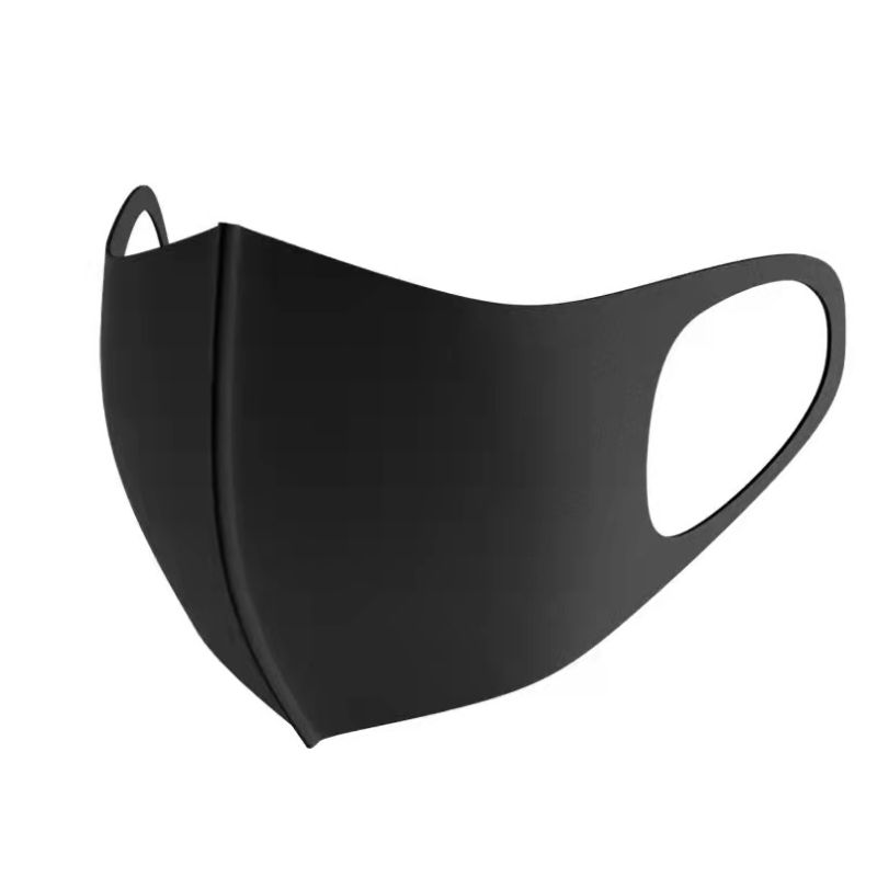 Set of 12 stylish face masks in vibrant colors, designed for comfort and protection with adjustable ear loops.