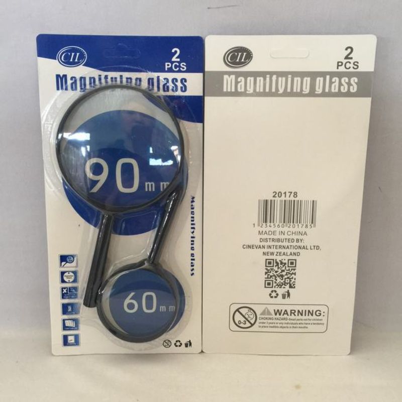 Six high-quality 60 x 90mm magnifiers for detailed work, perfect for reading and crafting, portable and user-friendly.