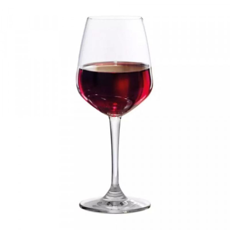 Set of 6 Ocean Lexington Wine glasses, 315ml, crafted from premium soda-lime glass for serving red wine elegantly.