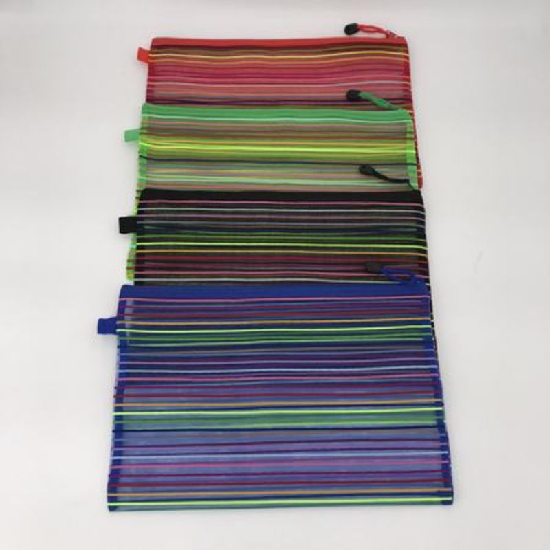Set of 12 assorted A4 large file folders in vibrant colors for organized document storage at home or office.